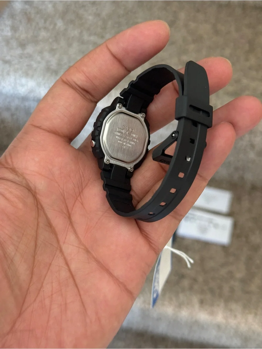 Casio Black womens Digital Illuminator Watch